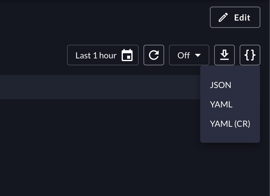 Dashboard YAML