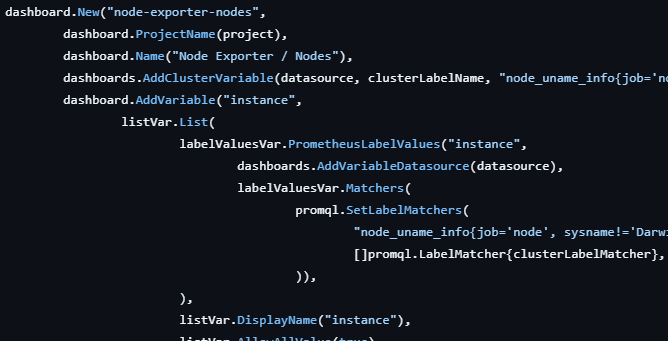 Dashboard-as-Code