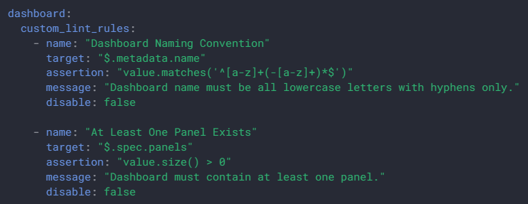Static validation
